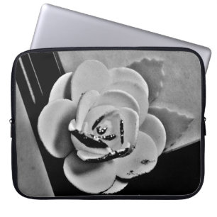 White Rose Laptopschutzhülle