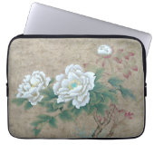 White Rose Laptopschutzhülle (Vorderseite)