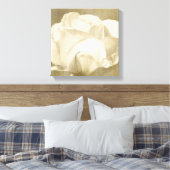 White Rose Leinwanddruck (Insitu (Schlafzimmer))