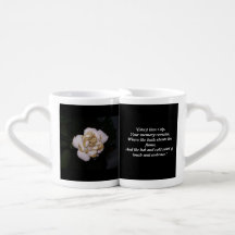 White Rose Lover Tasse