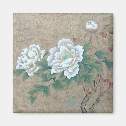 White Rose Magnet (Vorne)