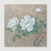 White Rose Magnetkarte (Vorderseite)