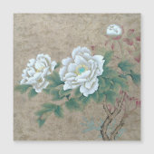 White Rose Magnetkarte (Vorderseite)