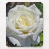 White Rose Maus Pad Mousepad (Vorne)