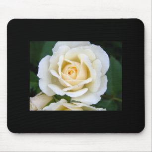 White Rose Mousepad