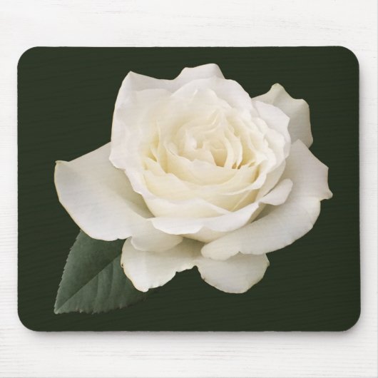 White Rose Mousepad (Vorne)