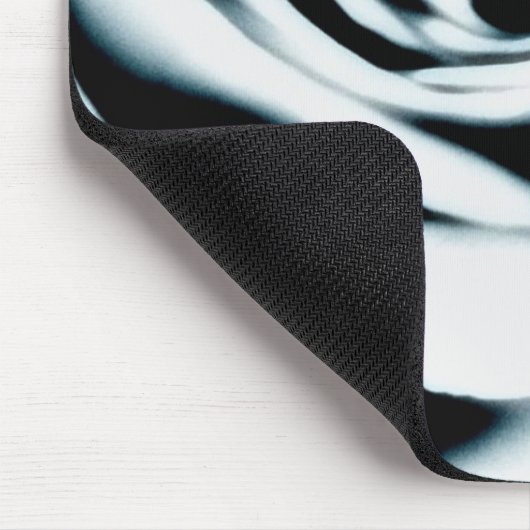 White Rose Mousepad (Ecke)