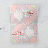 White Rose - Muttertagskarte Karte (Innenseite)