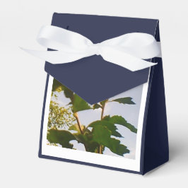 White Rose Navy Blue Geschenkschachtel