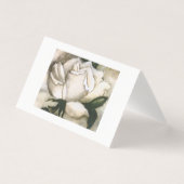 White Rose Note Card (Vorderseite)