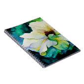 White Rose Notebook Notizblock (Rechte Seite)