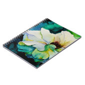 White Rose Notebook Notizblock (Linke Seite)