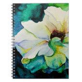 White Rose Notebook Notizblock (Vorderseite)