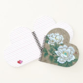 White Rose Notizblock (Innenseite)