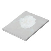 White Rose Notizblock (Rotiert)
