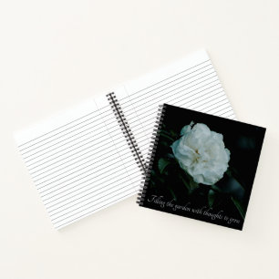 White Rose Notizblock