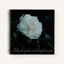 White Rose Notizblock