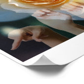 White Rose of Peace - ASL Poster (Ecke)