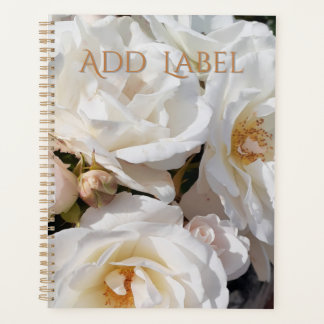 White Rose Personal Planner Planer