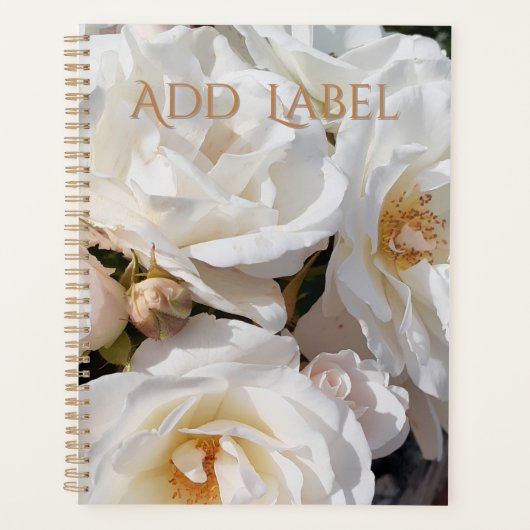 White Rose Personal Planner Planer (Vorderseite)