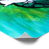 White Rose Poster (Ecke)