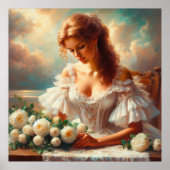 White Rose Poster (Vorne)