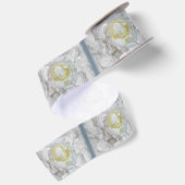 White Rose Satinband (Rückseite)