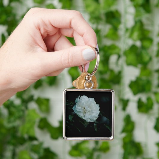 White Rose Schlüsselanhänger (Hand)