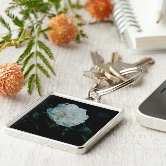 White Rose Schlüsselanhänger (Seite)