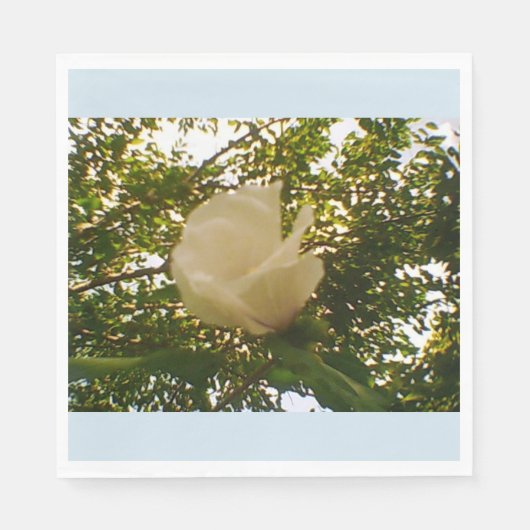 White Rose Serviette (Vorderseite)