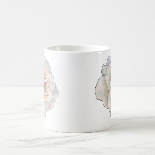 White Rose Tasse (Mittel)