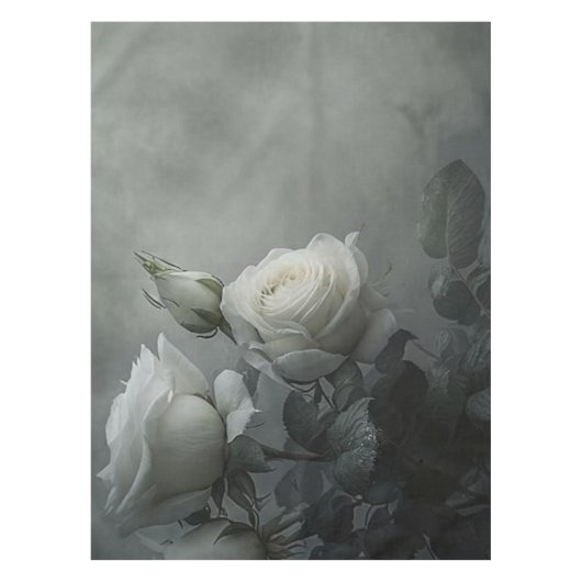 White Rose Tischdecke (Vorderseite)