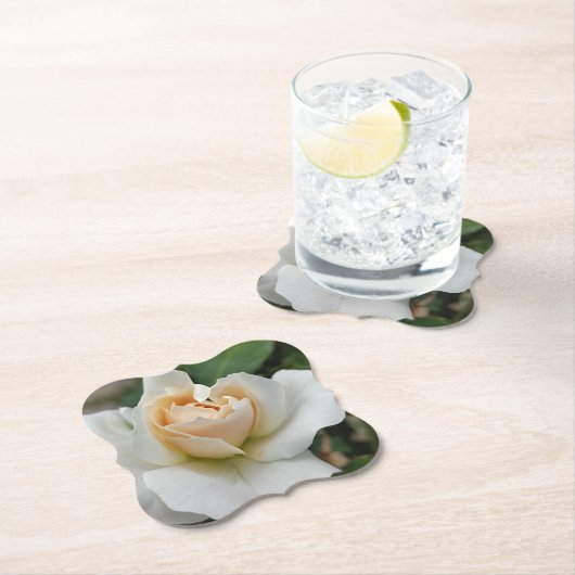 White Rose Untersetzer (Vor Ort)