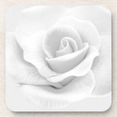 White Rose Untersetzer (Vorderseite)