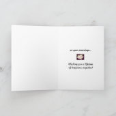 White Rose Wedding Card Karte (Innenseite)