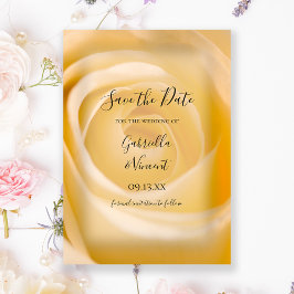 White Rose Wedding Speichern Sie die Ankündigung