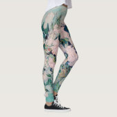 White Roses-1890-Vincent van Gogh Leggings (Rechts)