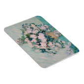 White Roses-1890-Vincent van Gogh Magnet (Rechte Seite)