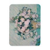 White Roses-1890-Vincent van Gogh Magnet (Vertikal)