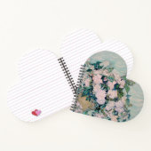 White Roses-1890-Vincent van Gogh Notizblock (Innenseite)