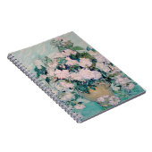 White Roses-1890-Vincent van Gogh Notizblock (Rechte Seite)