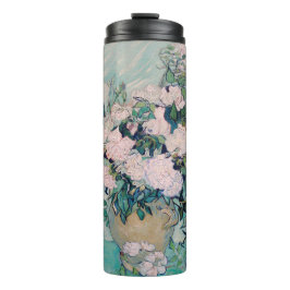 White Roses-1890-Vincent van Gogh Thermosbecher