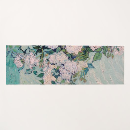 White Roses-1890-Vincent van Gogh Yogamatte (Vorderseite (Horizontal))