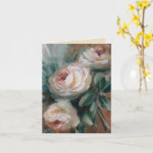 White Roses [3 sizes avail] Karte (Gelbe Blume)