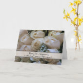 White Roses<50th>Jubiläum Karte (Gelbe Blume)