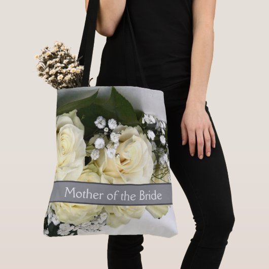 White Roses All Over Print Tote Bag Tasche (Von Nahem)