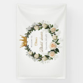 White Roses & Baby's Atem Banner (Vertikal)