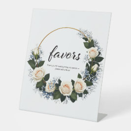 White Roses & Blue Baby's Atem Gefallen Sockelschild