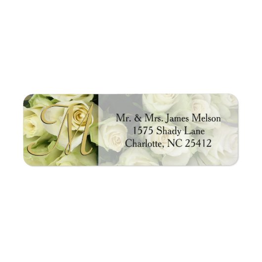 White Roses Champagne Blush Wedding Suite (Vorne)