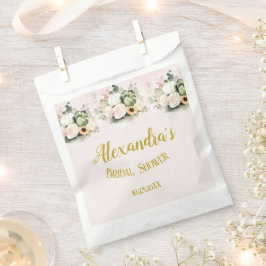 White Roses Fall Pumpkins Geschenktütchen